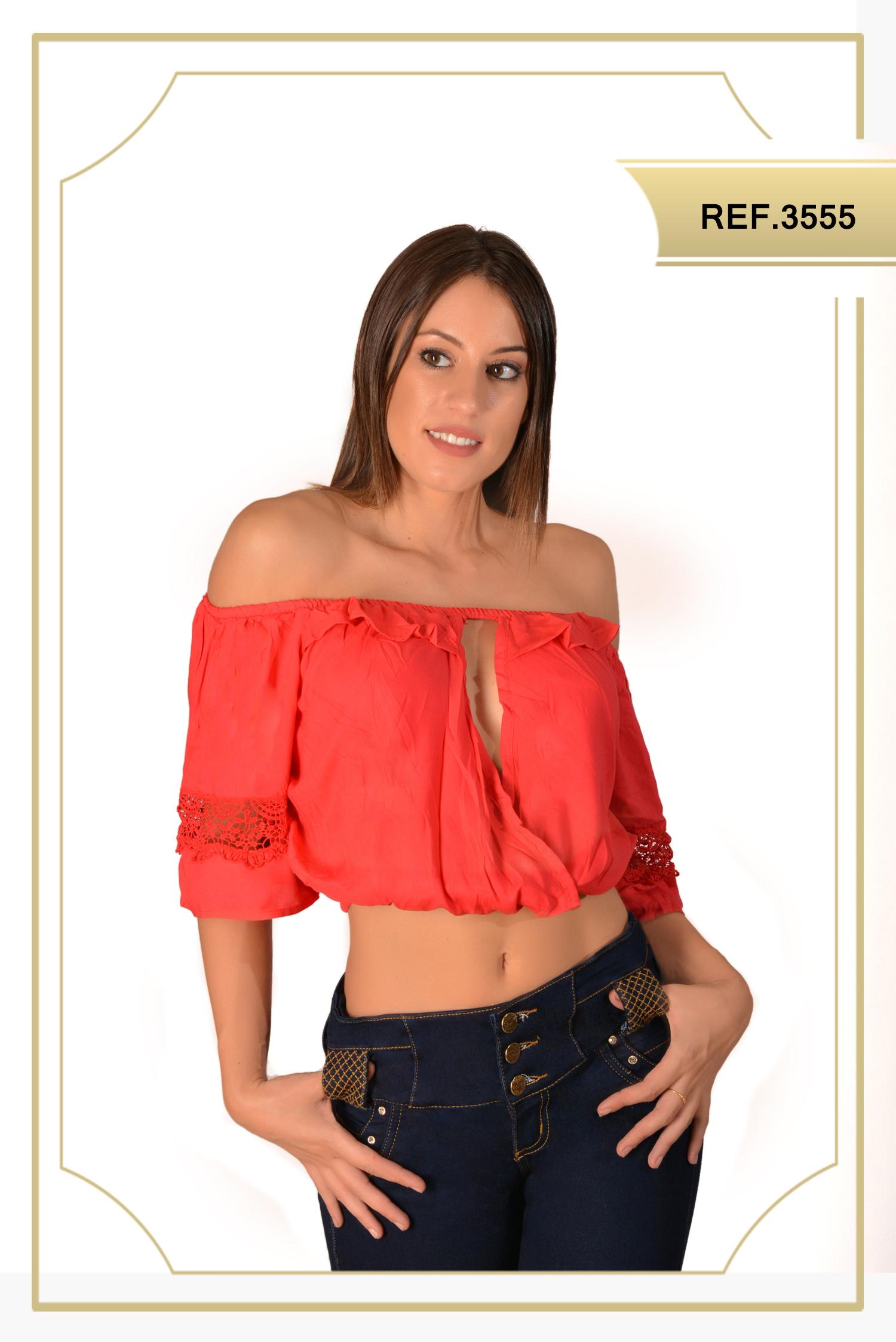 BLUSA DAMA MANGA CORTA