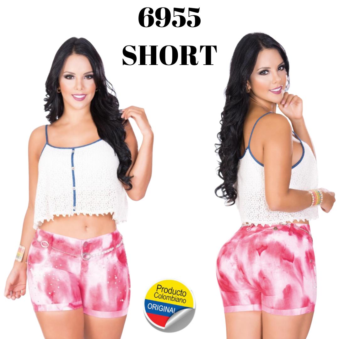 SHORT COLOMBIANO LEVANTACOLA 